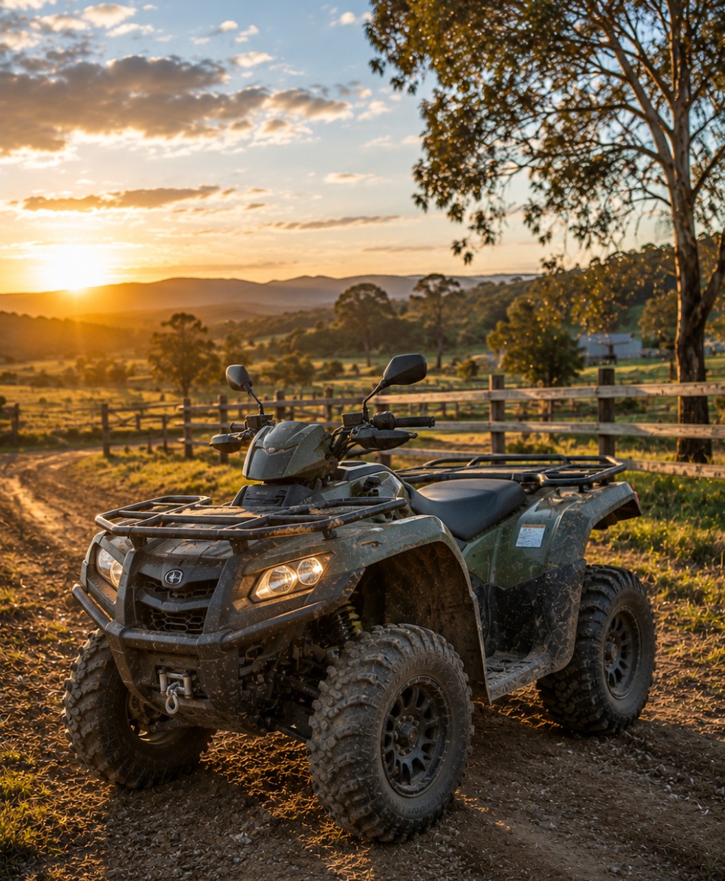 Premium custom canvas ATV seat covers for Australian quad bikes | Miller Canvas Premium custom canvas ATV seat covers for Australian quad bikes | Miller Canvas